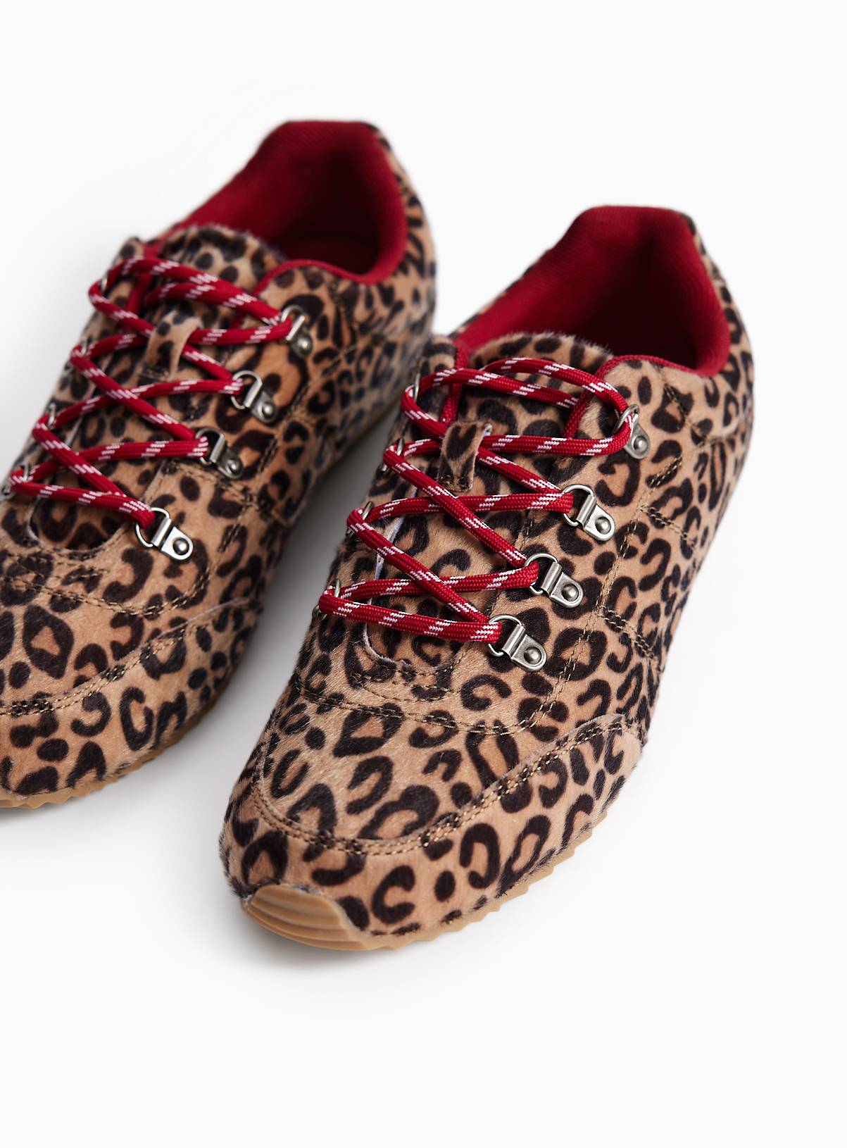 Leopard Print Low Profile Trainers 7 - Image 1
